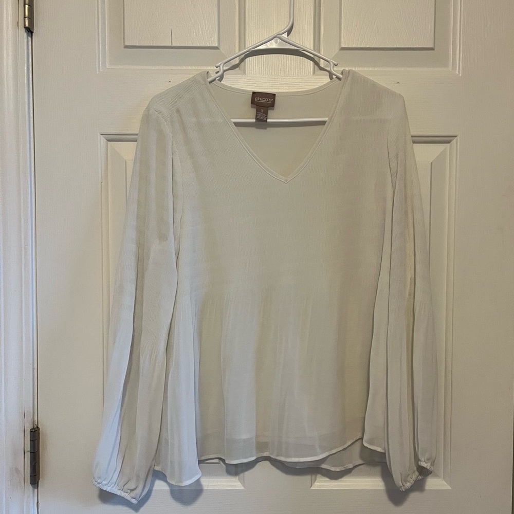 Chico’s White Blouse